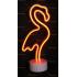 Toptan Led neon lamba Çift Yüz Flamingo