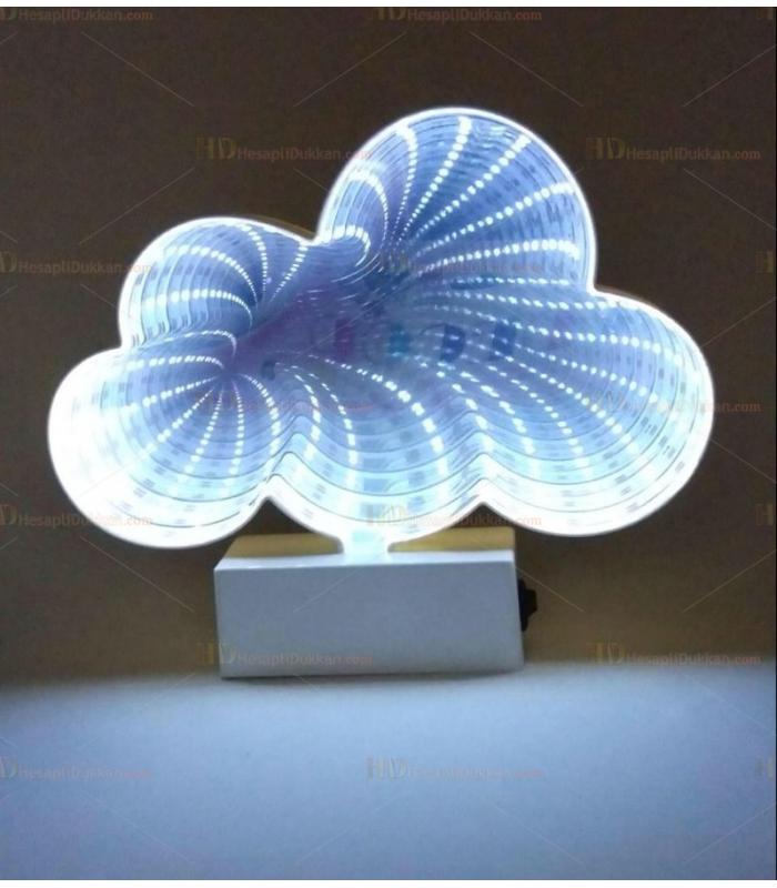 Bulut Tünel 3D Lamba Cloud Tunnel Light