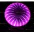 Toptan 3D tünel Masa üstü Dekoratif gece lambası yuvarlak lila