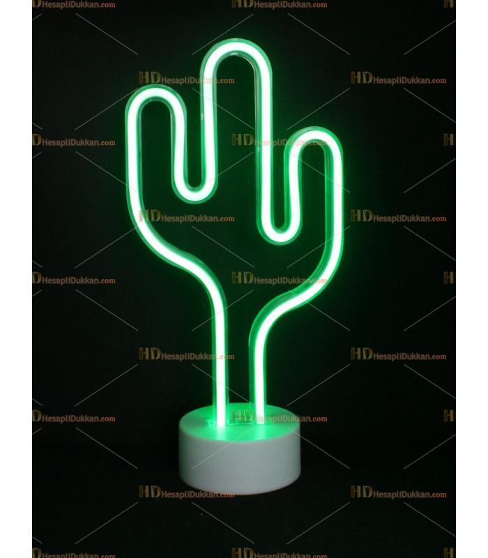 Toptan Led Neon Lamba Kaktüs