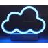 Bulut Led Neon Lamba Cloud Lamp Mavi