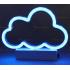 Bulut Led Neon Lamba Cloud Lamp Mavi