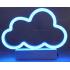 Bulut Led Neon Lamba Cloud Lamp Mavi