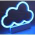 Bulut Led Neon Lamba Cloud Lamp Mavi