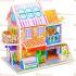 Toptan 3d puzzle çiftlik evi 4 karton 46 parça