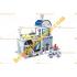 Toptan 3d puzzle Polis karakolu 4 karton 46 parça