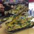 Toptan 3d puzzle Abrams main battle tank 4 karton 64 parça