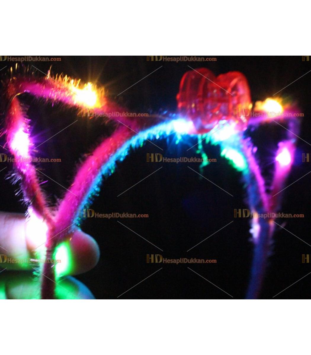 led isikli tac neon parti tac isikli