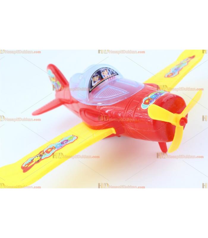 Toptan ipli promosyon oyuncak ışıklı Uçak