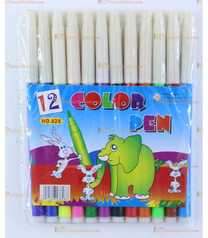 En ucuz toptan 12 li keçeli boya kalemi