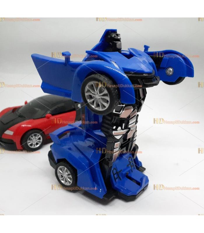 Toptan robot olan araba oyuncak çek bırak