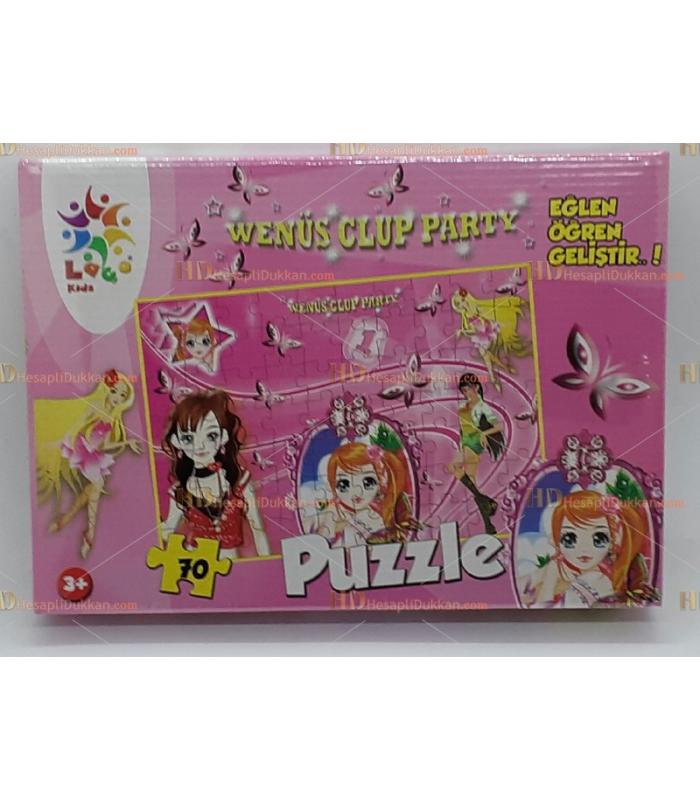 Toptan prenses puzzle 70 parça