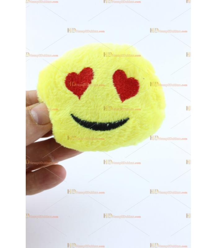 Toptan makine peluş anahtarlık emoji mini