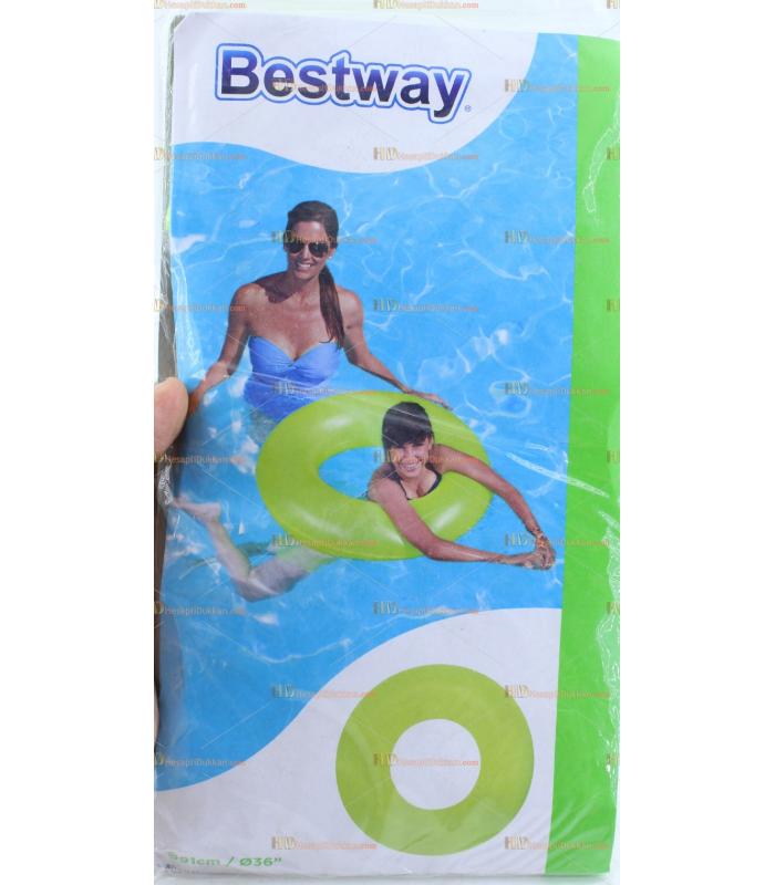 Toptan deniz havuz şişme simit 91 cm bestway