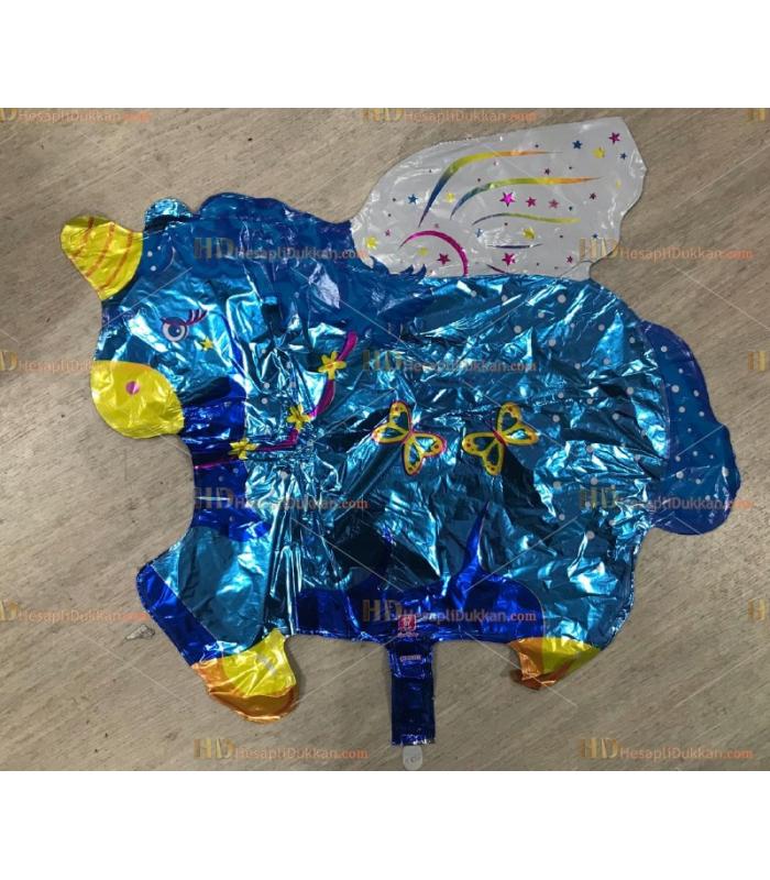 Toptan dev kanatlı at folyo uçan balon