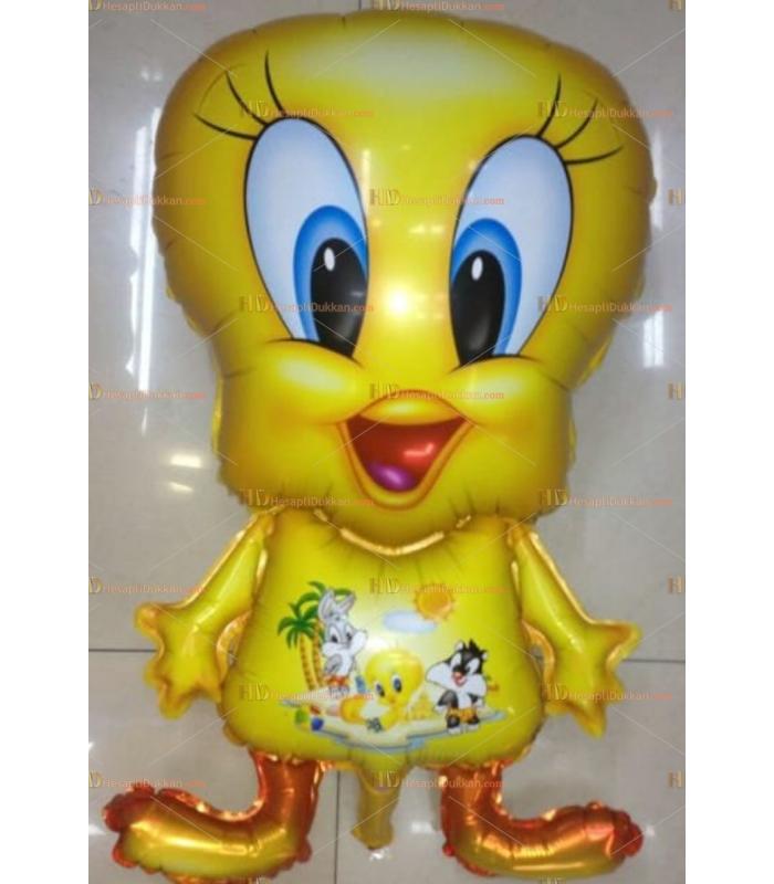 Toptan dev sarı civciv folyo uçan balon