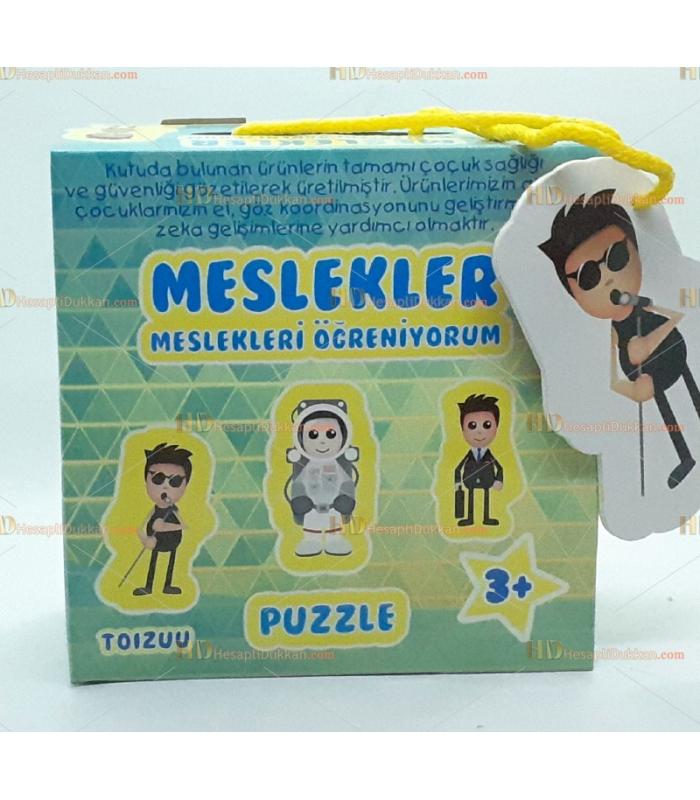 Toptan meslekler eğitici puzzle kartlar