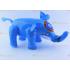Toptan plastik hayvan şişme balon mavi fil