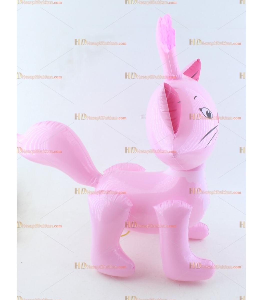 toptan plastik hayvan sisme balon pembe