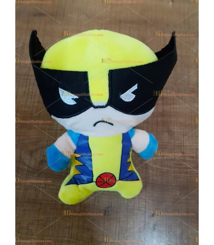 Toptan peluş oyuncak 20 cm wolverine