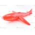 Toptan plastik hayvan şişme balon küçük uçak kırmızı