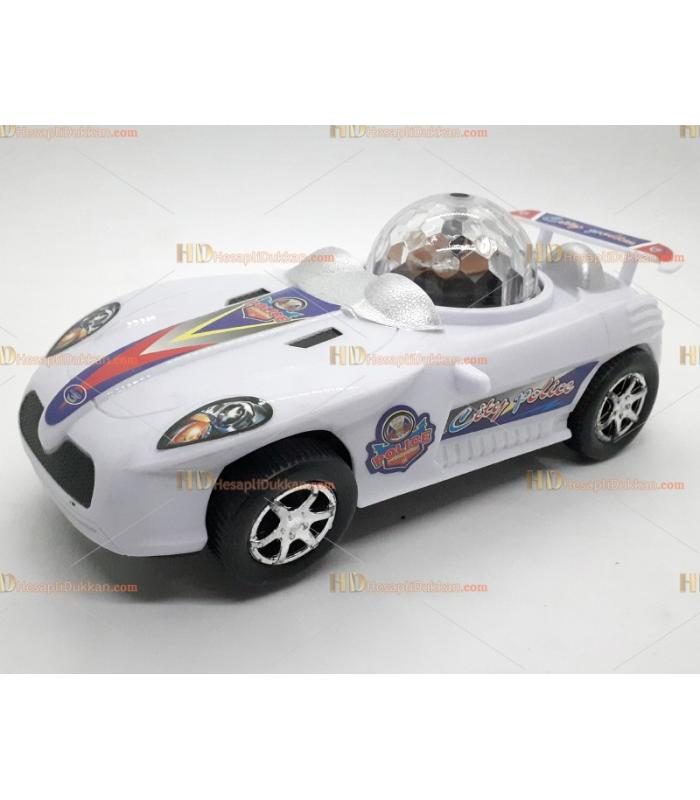Toptan ışıklı oyuncak araba polis satış