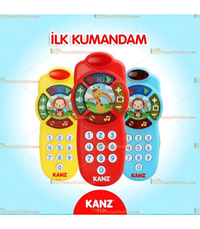 Kanz ilk kumandam bebek oyuncağı sesli ışıklı