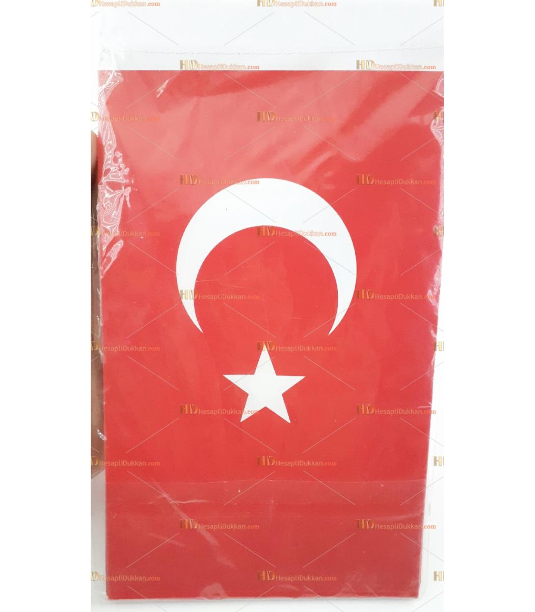 Toptan Buyuk Ipli Bayrak 11 X 20 100 Adet