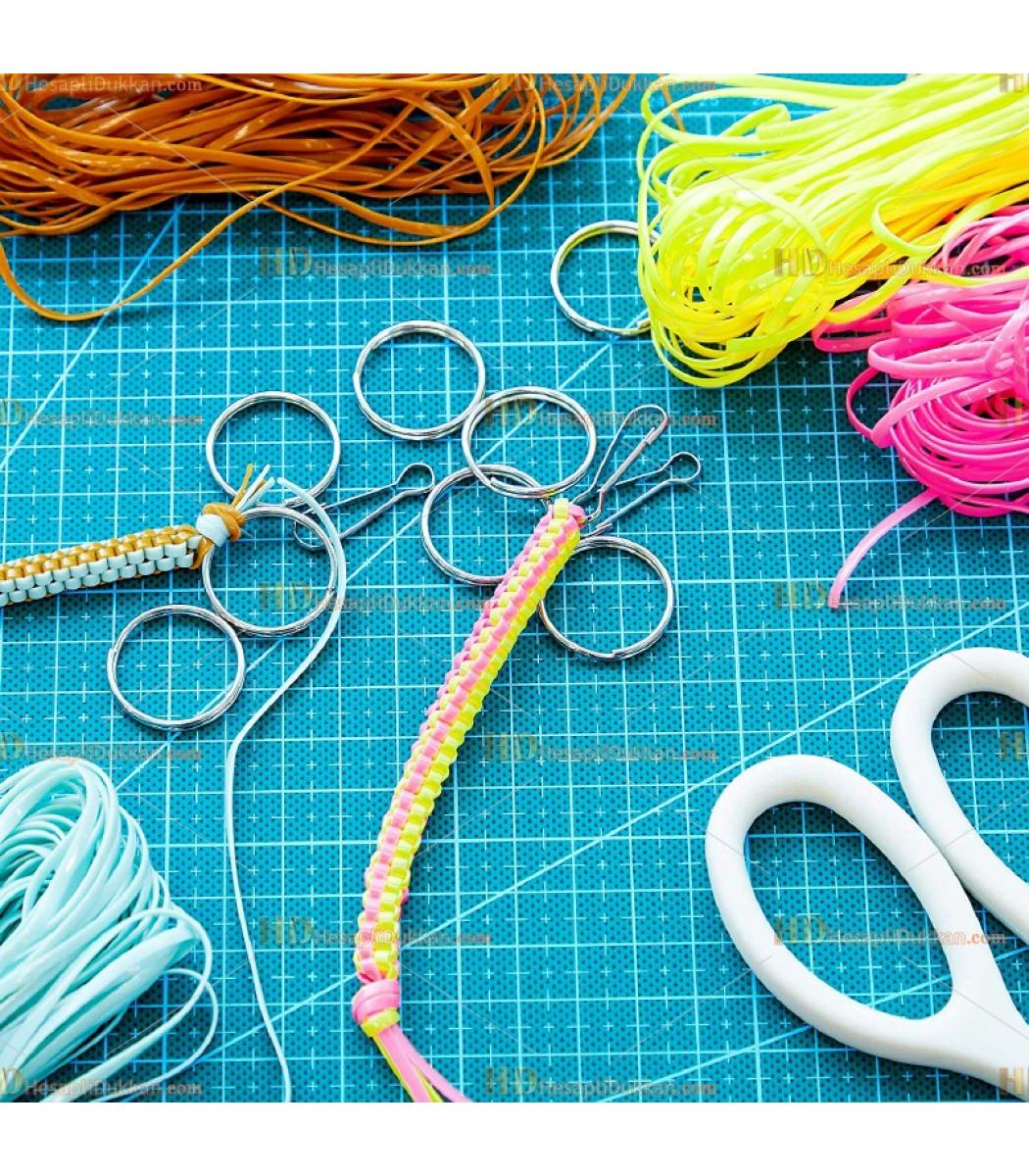 Orgu Ipi Kendin Yap Egitici Oyuncak Is Set Plastik