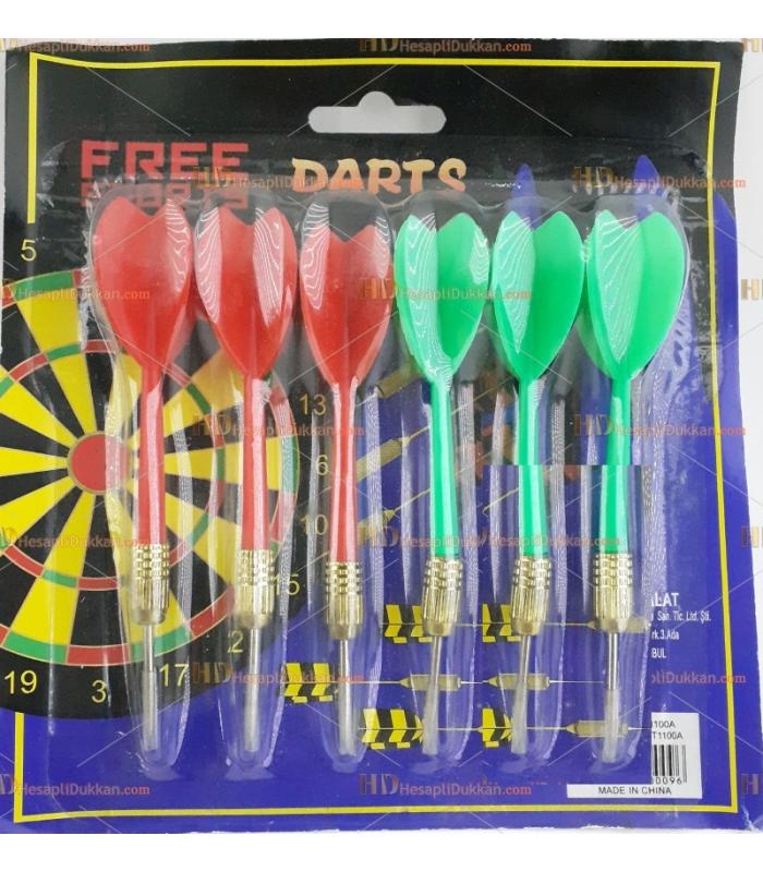 Toptan dart oku 6 lı set