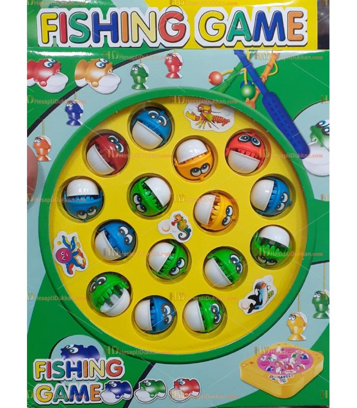 Oyuncak toptan balık avlama fishing game 15 li