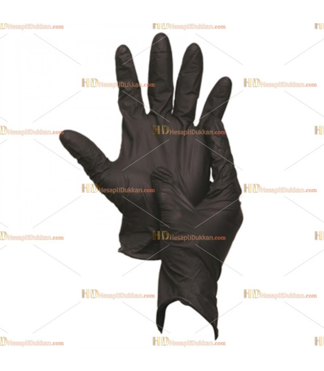 Toptan Nitril Siyah 100 Lu Pudrasiz Eldiven En Ucuz Fiyat