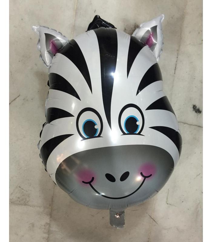 Toptan orta zebra folyo balon