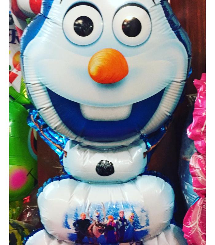 Toptan orta frozen olaf folyo balon