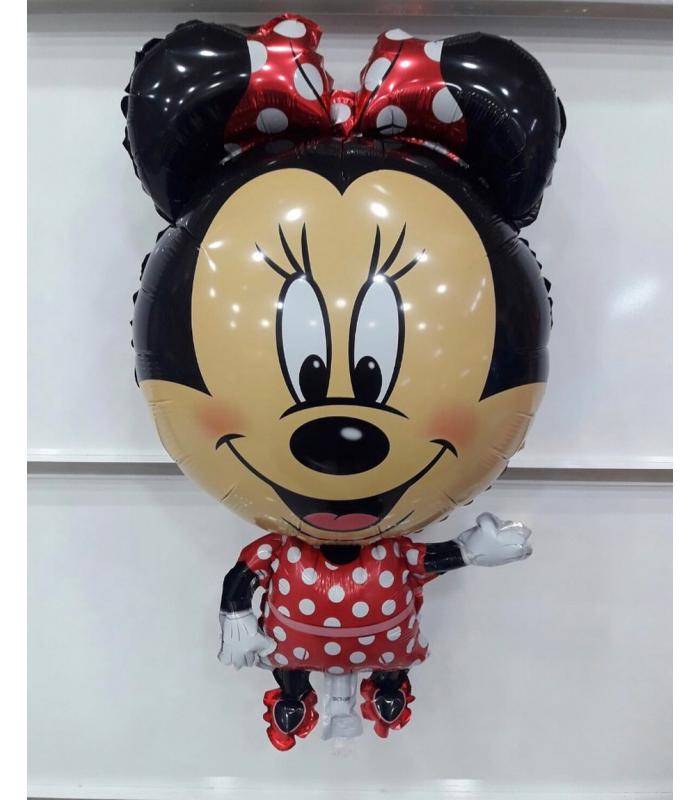 Toptan Büyük Elbiseli Minnie folyo balon