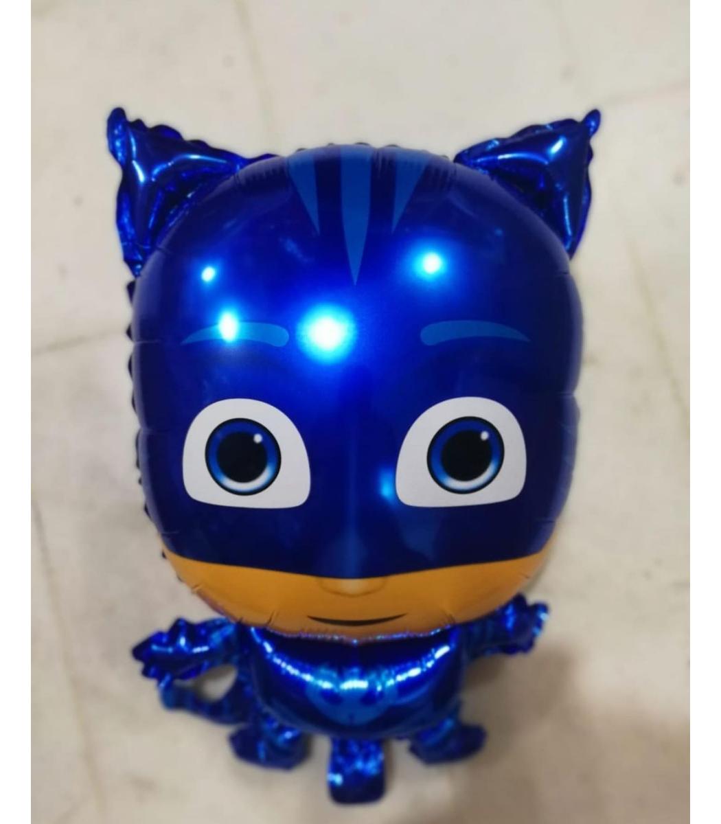toptan buyuk pj mask kedi cocuk folyo balon