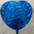 Toptan Büyük Mavi Kalp folyo balon