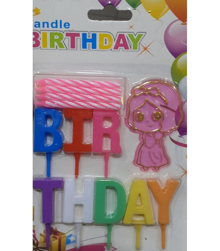 Toptan pasta mumu birthday harf