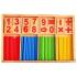 Toptan ahşap eğitici oyuncak sayılar matematik işlemler