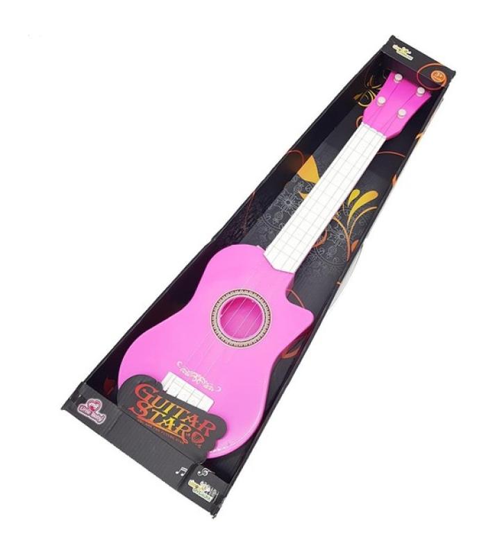 Toptan oyuncak büyük gitar pembe