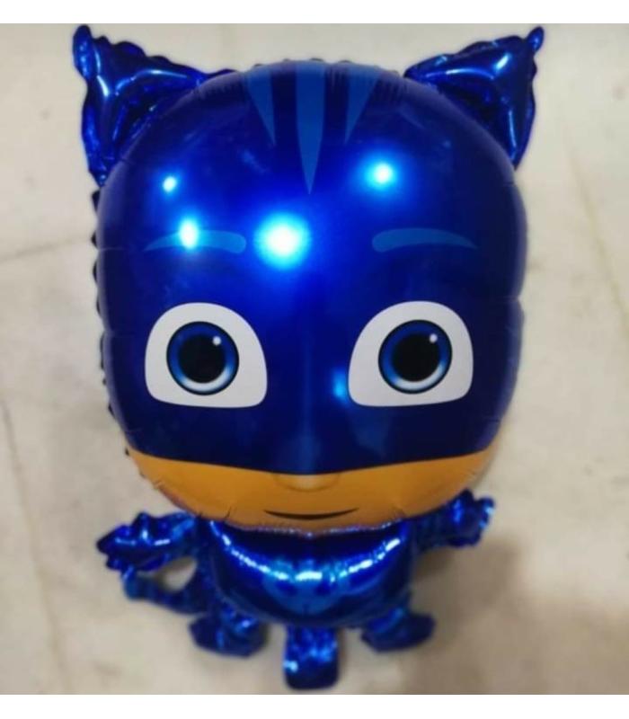 2023 Toptan büyük folyo balon Mavi pijamaske