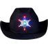 Topan Işıklı Kovboy Şerif Şapkası