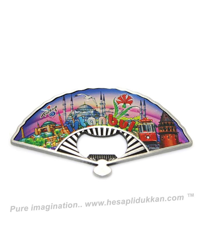 Toptan Metal İstanbul Temalı Yöresel Açacak SM44631