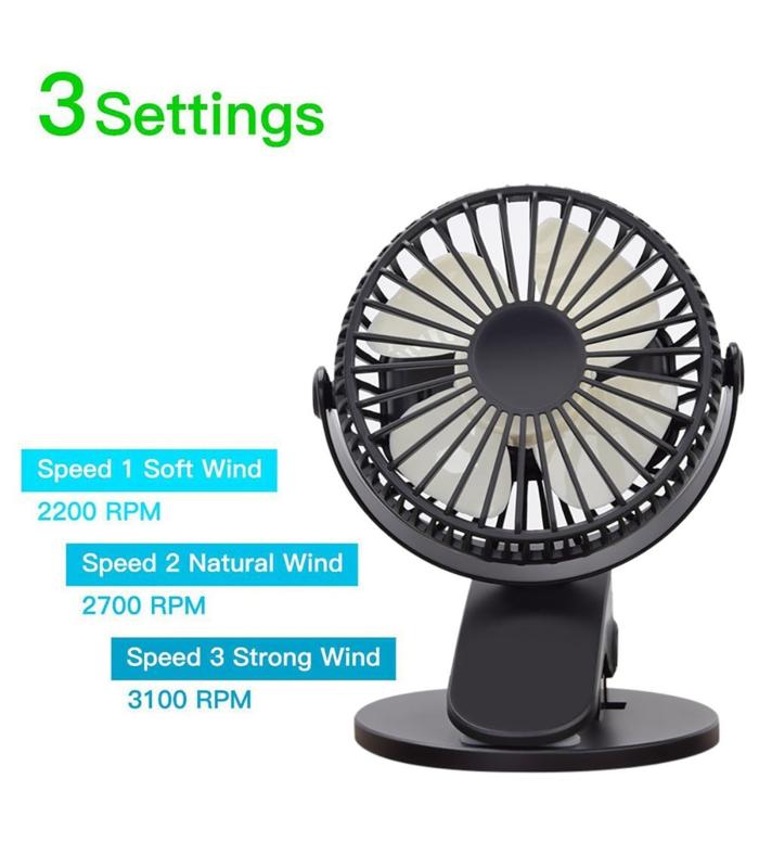 Toptan Ayarlı Soğutma Klipsli Fan (YS-2260)