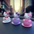 Toptan Kawaii Hello Kitty Solar Güneş Enerjili Oyuncak