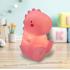 Toptan ucuz gece lambası promosyon Pembe Dinozor 15 cm