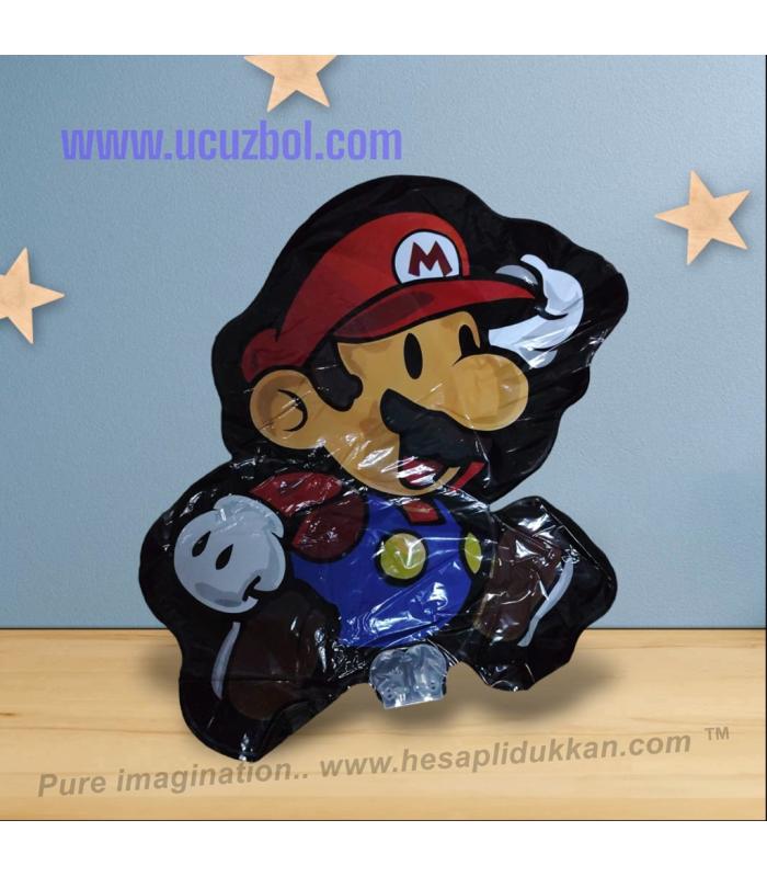 Toptan çubuklu sopalı folyo balon Mario