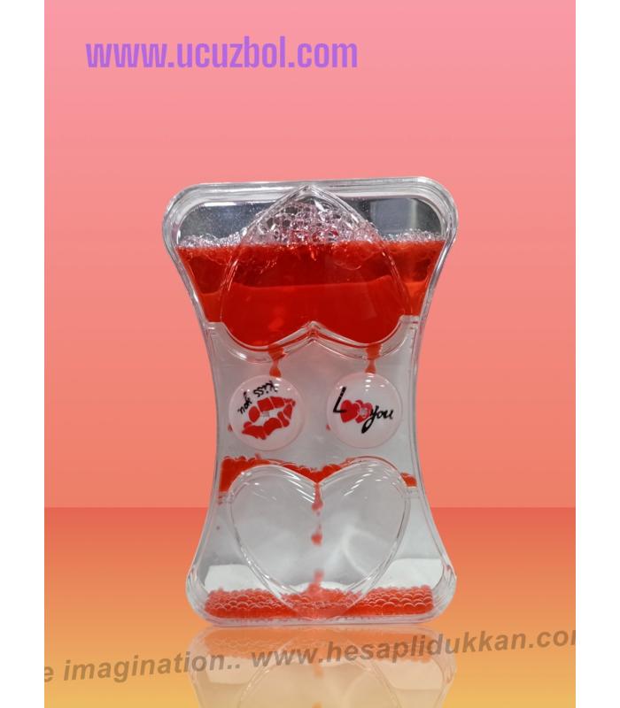 Sulu Jel Kum saati I love you temalı