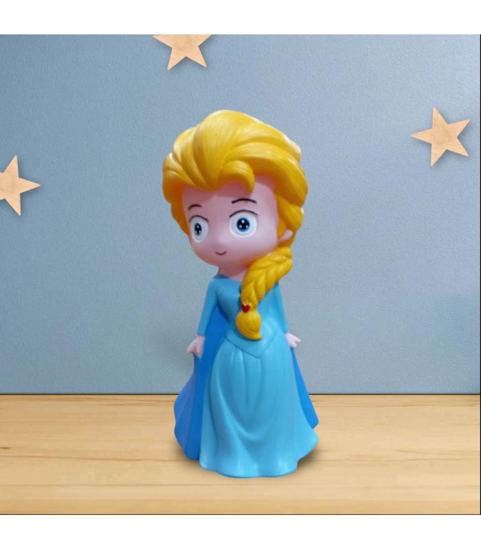 Büyük boy Frozen Elsa Kumbara 25 cm Açılır Kapaklı