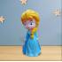 Büyük boy Frozen Elsa Kumbara 25 cm Açılır Kapaklı